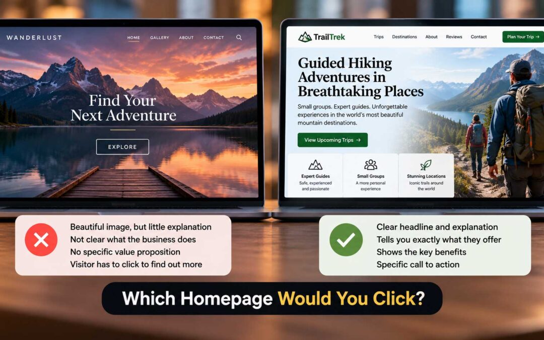 A Pretty Homepage Isn’t Enough