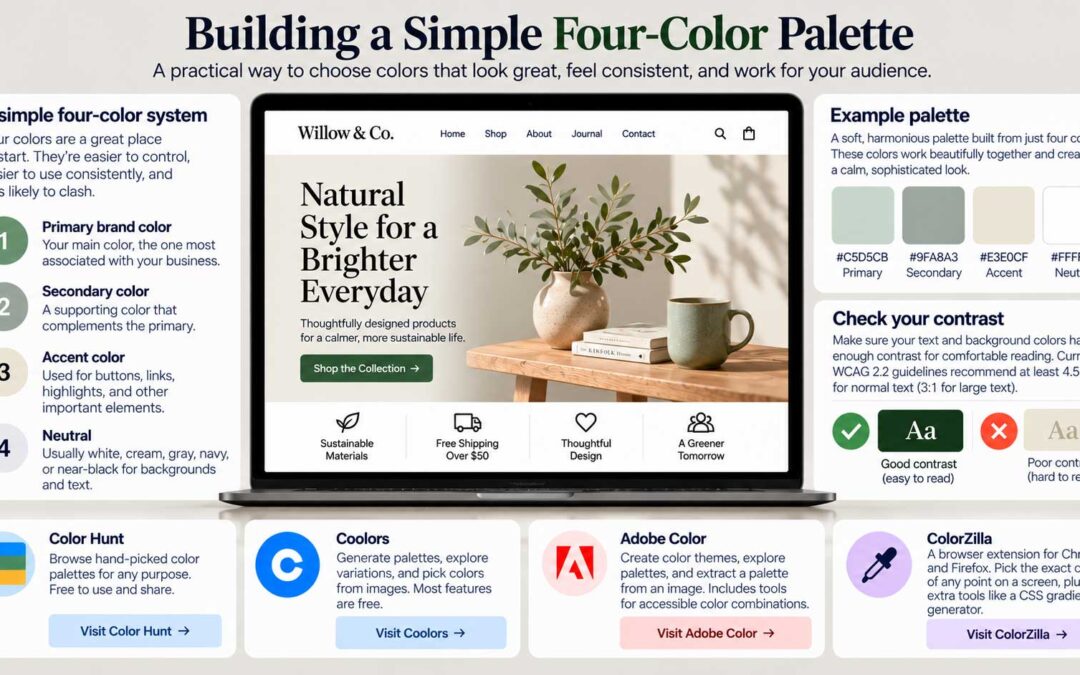 Building a Simple Four-Color Palette