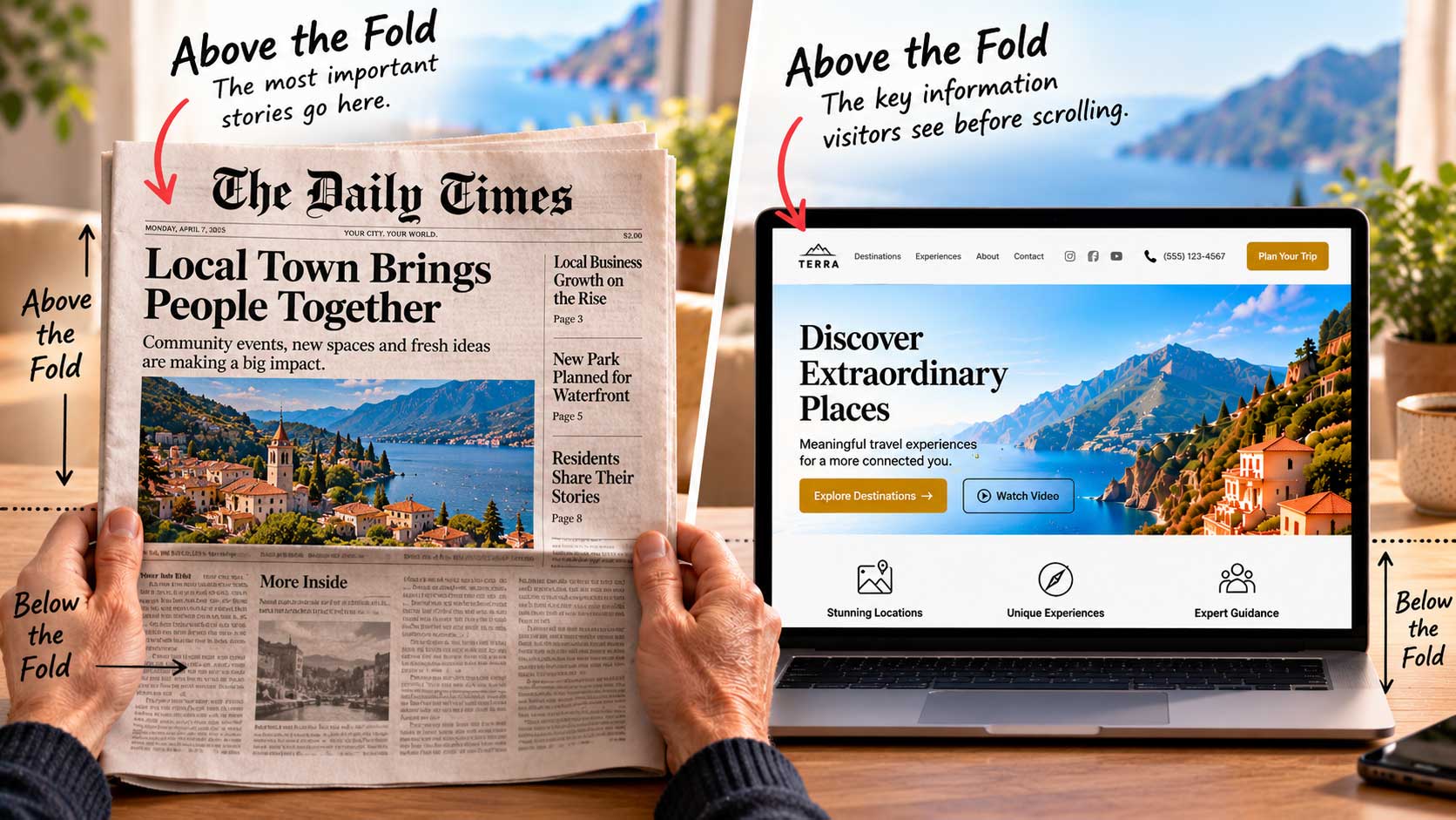 above-the-fold