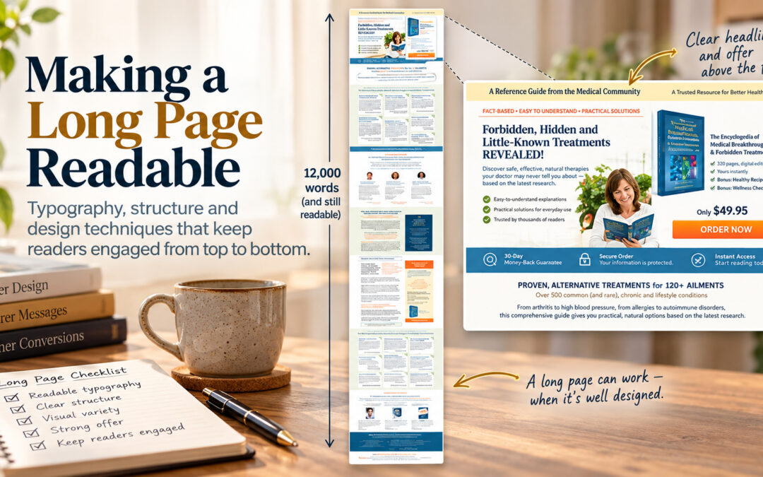 Making a Long Page Readable